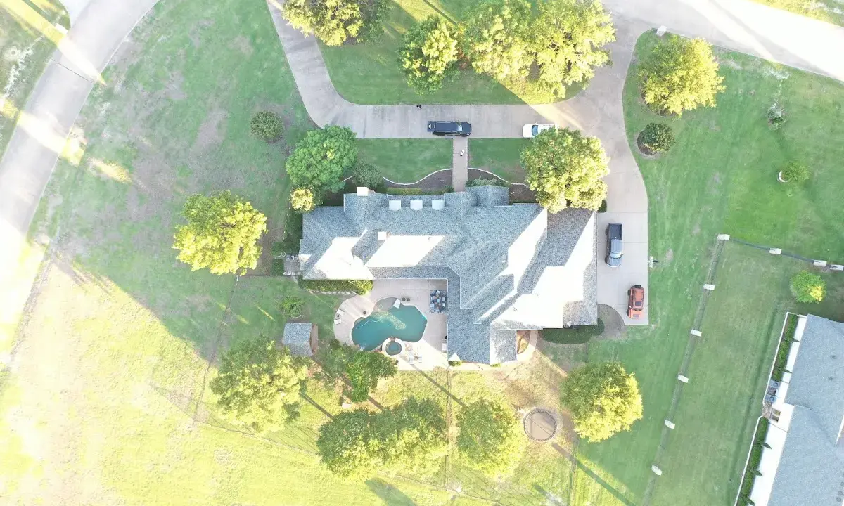 New shingle roof installation on a home in Petersburg